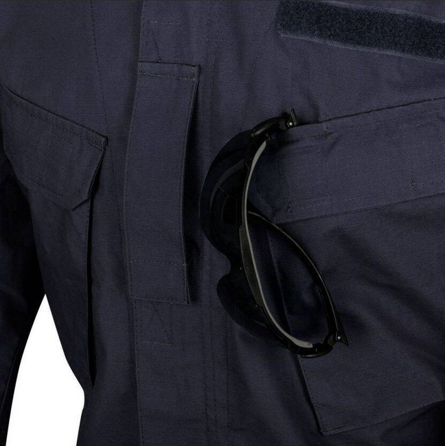 CPU Shirt - PolyCotton Ripstop - Navy Blue