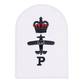 GB PATCH "ROYAL AIR FORCE" - WHITE - LIKE NEW