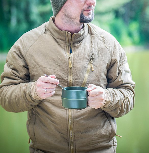 BIG FOLDABLE CUP - FOLD-A-CUP WILDO- Helikon-Tex - OLIVE GREEN