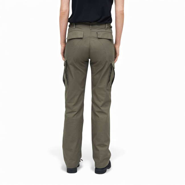 Womens BDU Pants - Ripstop - Olive Green - Brandit