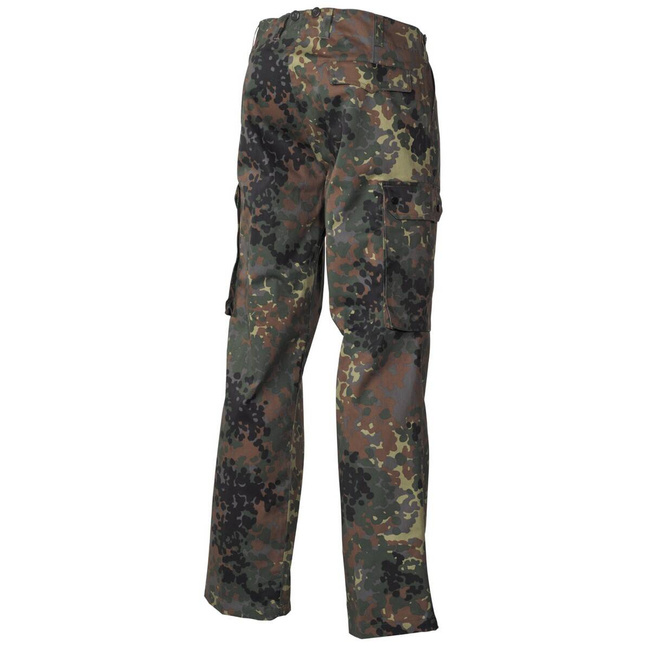 GERMAN TACTICAL TROUSERS, BW CAMO 5 COLORS - NORMAL SIZE - MFH