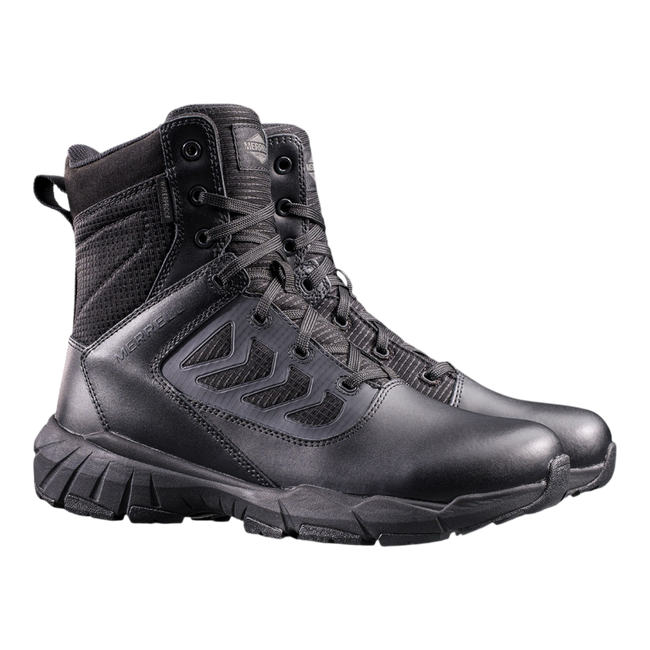 Fullbench Tactical 8-inch Side Zip WP Boots - Black