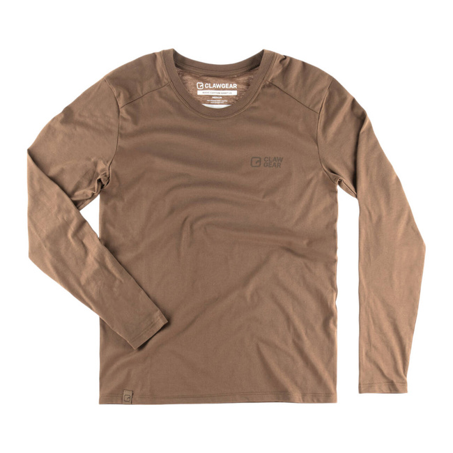 BASIC LONG SLEEVE T-SHIRT - COYOTE - CLAWGEAR