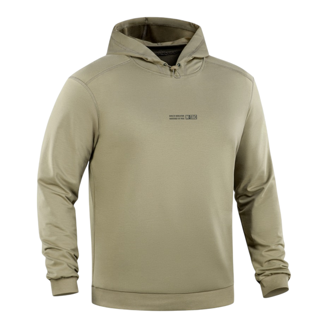 Men s hoodie - Born By Revolution - Tan - Magnum