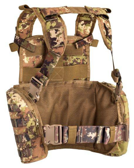 TACTICAL CHEST RIG - "MARTE" - Defcon5® - ITALIAN CAMO