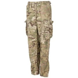 BRITISH COMBAT TROUSERS „TROPICAL” - CAMOUFLAGE MTP - USED