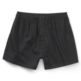 COTTON BOXERS/SHORTS - BLACK - BRANDIT