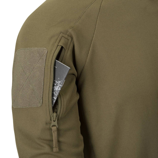 LONG SLEEVE POLO SHIRT - "RANGE®" - Helikon Tex® - COYOTE
