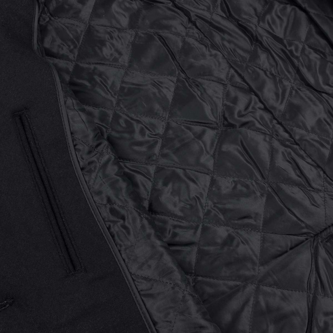 US BLACK NAVY WOOL PEACOAT BLACK BUTTONS