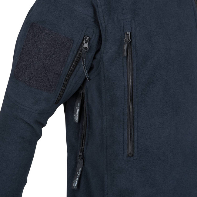 DOUBLE FLEECE JACKET - LIBERTY - Helikon Tex - NAVY BLUE