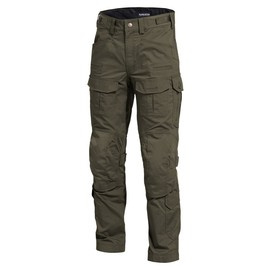 RIP-STOP PANTS - "WOLF" - PENTAGON® - RANGER GREEN - LENGTH 34″