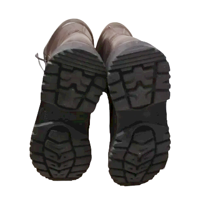 ROMANIAN MILITARY BOOTS - BROWN- USED