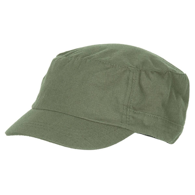 US Cap, "Elasti-Fit", OD GREEN, Rip Stop