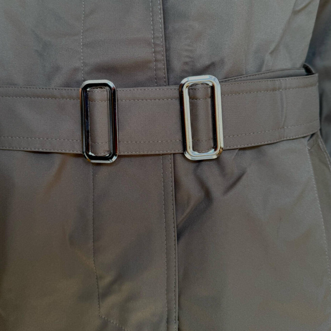 TRENCHCOAT, RAIN COAT - ROMANIAN ARMY - KAKI