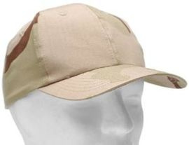 BASEBALL CAP (RIP-STOP) DESERT CAMO