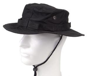 BUSH HAT JUNGLE US BLACK