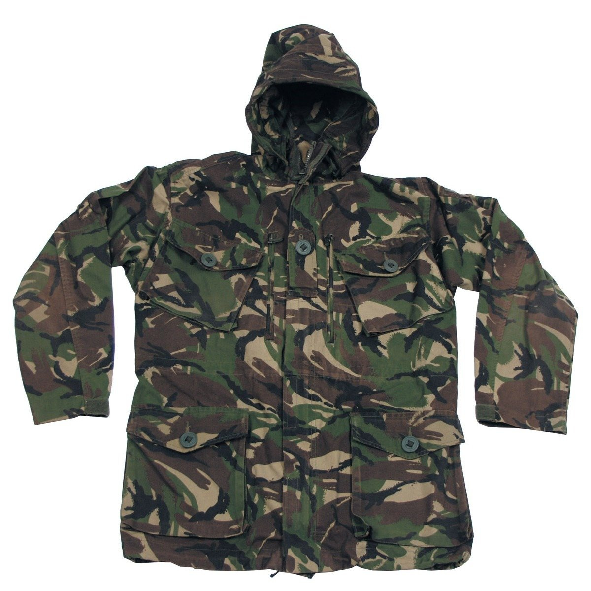 WINDPROOF JACKET, SAS SMOCK - DPM CAMO - MILITARY SURPLUS BRITISH