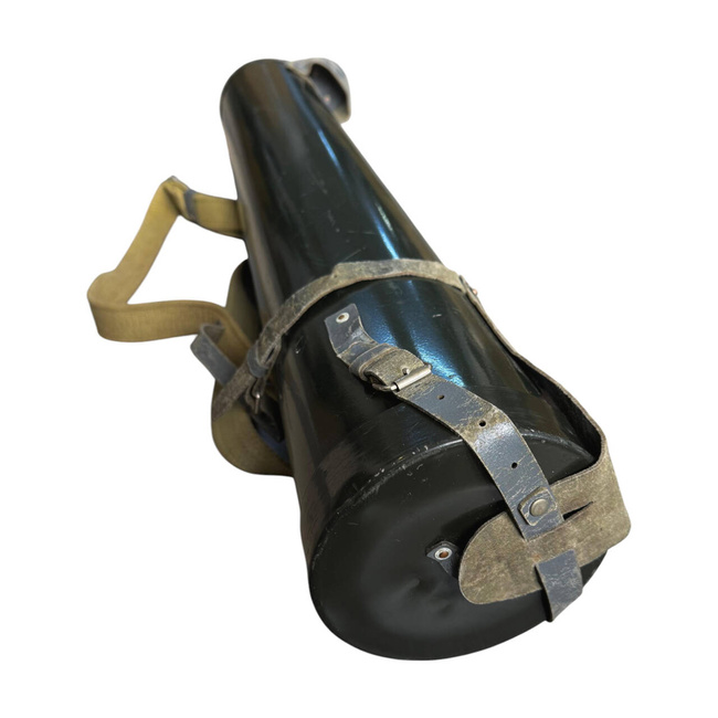 STEREOSCOPIC RANGEFINDER WITH METAL CARRYING CASE, MEASURING BAR AND TRIPOD - WWII - AUTHENTIC ROMAN MILITARY SURPLUS - DECO/GOOD CONDITION