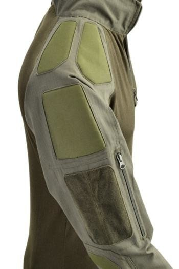 Defcon 5 Combat Shirt With Protections Full Sleeves -  Coyote