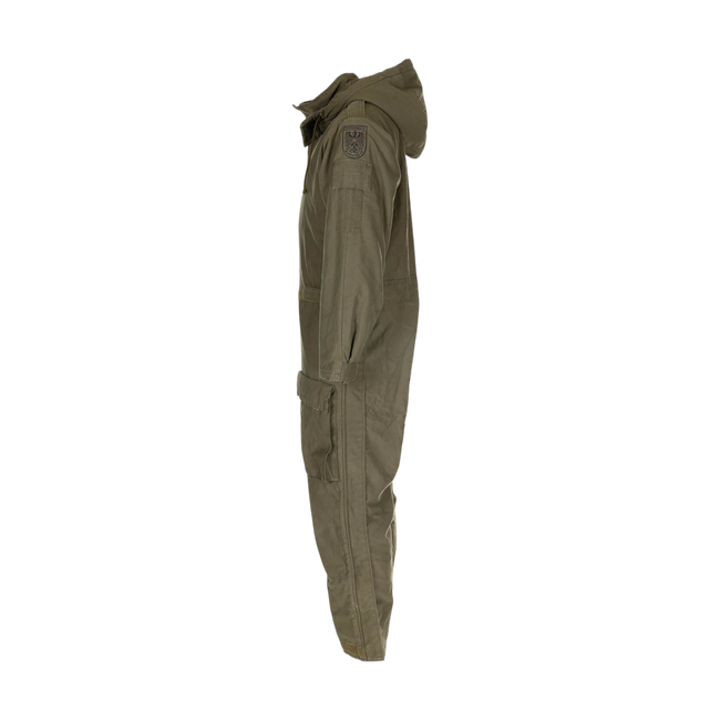 Military hooded coveralls - Austrian Army surplus - OD green - Like new 
