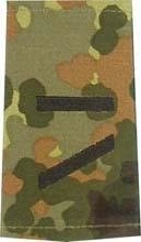 GERMAN ARMY FLECKTARN CAMO/BLACK SHOULDER LOOPS ´GEFREITER UA´