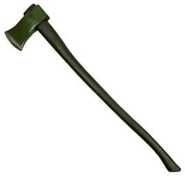 PIONEER AXE - MILITARY SURPLUS FROM THE DUTCH ARMY - OD/ NATURE