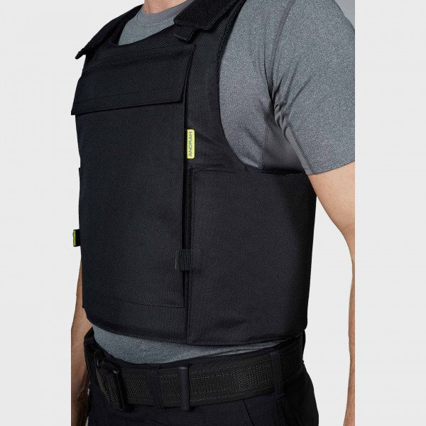 BODY ARMOR TITANIUM DUTY IV BULLET PROOF VEST - BLACK