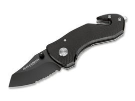 POCKET KNIFE BLACK RESCUE - MAGNUM