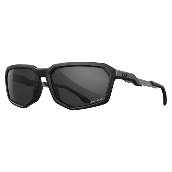 Sunglasses - Wiley X - RECON - CAPTIVATE Grey Lenses/Matte Black Frame