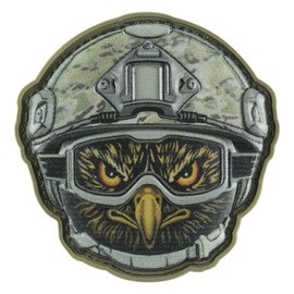 PATCH 3D EMOJI NR. 10 PVC - OLIVE - M-TAC