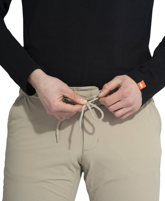 CHINO PANTS - "ALLURE " - PENTAGON® - BLACK - LENGTH 30″