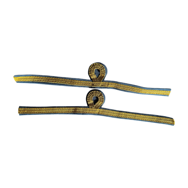 SLEEVE RANKS - SECOND LIEUTENANT PARATROOPER - AIR FORCE - ROMANIAN ARMY MILITARY SURPLUS - IN GOOD CONDITION