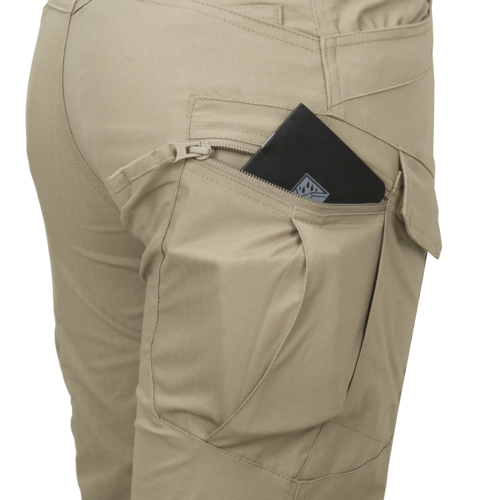 WOMEN'S URBAN TACTICAL PANTS -  UTP Resized  - POLYCOTTON RIPSTOP - Helikon-Tex - SHADOW GREY- LENGTH 34