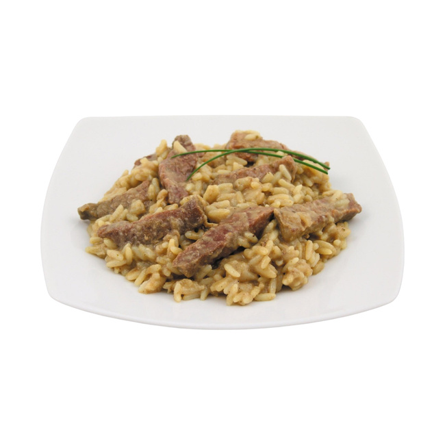 CANNED CHOPPED BEEF WITH RICE - 400 G - SHELF LIFE 10 YEARS - MFH®