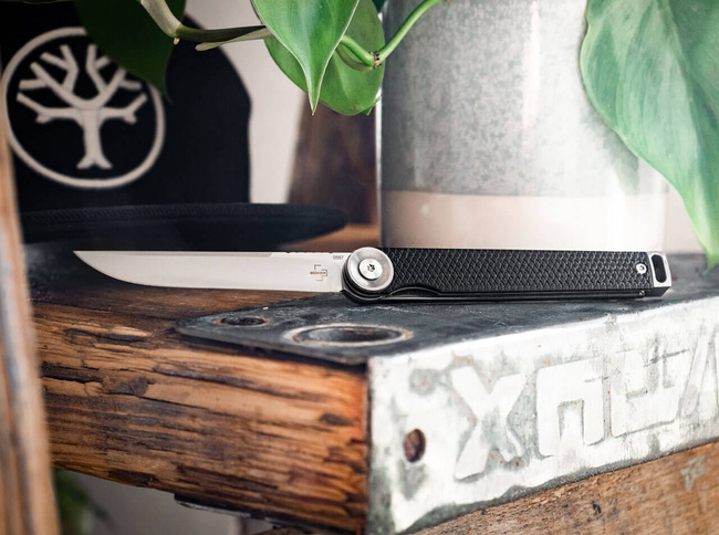 POCKET KNIFE WITH G10 HANDLE - "KAIZEN" - Böker® Plus - BLACK
