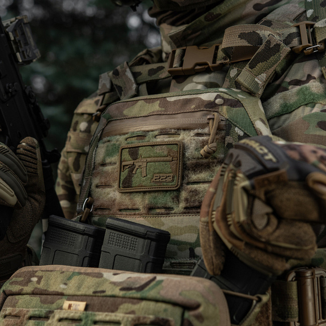 AR-15 Patch - 3D PVC - Multicam - M-TAC