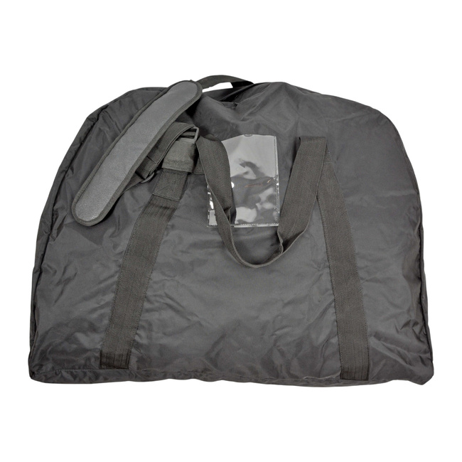 Transport bag with shoulder strap - Dutch Army military surplus - Black - Like new