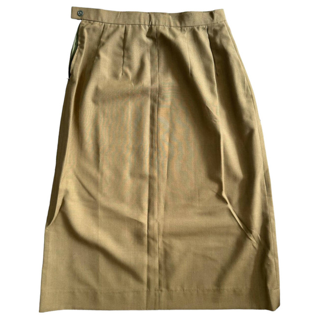 LADIES NON-COMMISSIONED OFFICERS SUIT WITH SKIRT AND TROUSERS - MILITARY SURPLUS ROMANIAN ARMY - OD GREEN - LIKE NEW