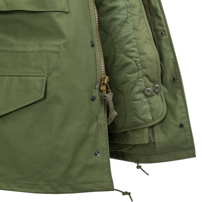M65 JACKET - NYCO SATEEN - Helikon-Tex - OLIVE GREEN