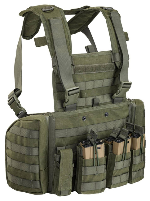 TACTICAL CHEST RIG - "MARTE" - Defcon5® - OD