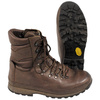 LEATHER COMBAT BOOTS - "ALT-BERG" - BROWN - GENUINE MILITARY SURPLUS BRITISH ARMY - USED
