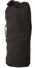 US CYLINDRICAL CARRY BAG WITH SHOULDER STRAPS - 75 L - BLACK - MIL-TEC