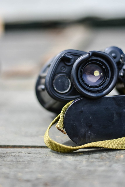 VALDADA I.O.R. 7x40 MILITARY BINOCULARS WITH INFRARED FILTER - MILITARY SURPLUS ROMANIAN ARMY - LIKE NEW