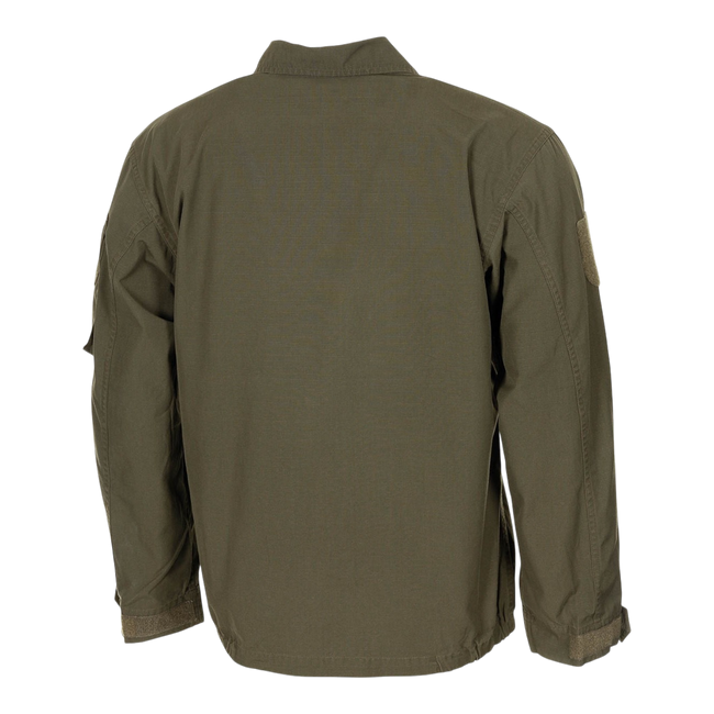 AUSTRIAN FIELD JACKET - RIP STOP - OD GREEN - MILITARY SURPLUS - USED