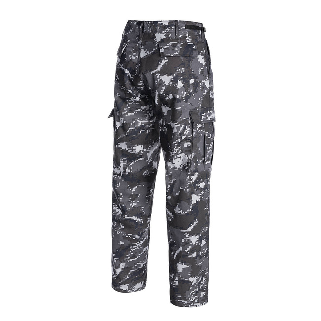 US RANGER FIELD PANTS - BDU STYLE - BLACK DIGITAL