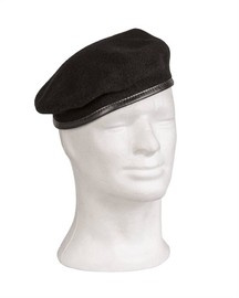 GERMAN BERET - "PLEIN CIEL COMMANDO" - BLACK
