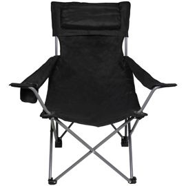 Folding Chair, "De Lux", black