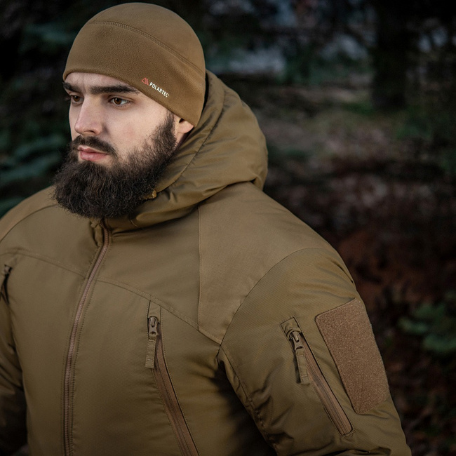 Winter Jacket for Temperatures Down to -20 Degrees Celsius - Alpha Gen.III Pro Primaloft - Coyote - M-Tac