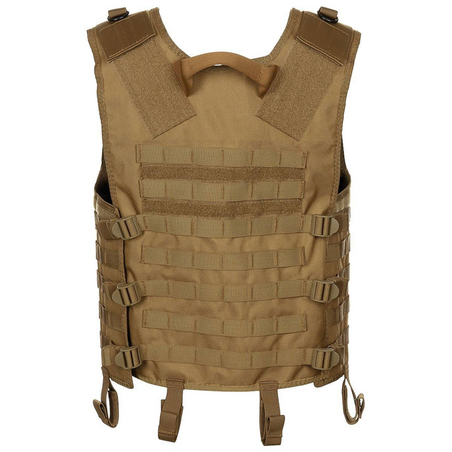 MODULAR TACTICAL VEST - "MOLLE LIGHT" - MFH® - COYOTE TAN