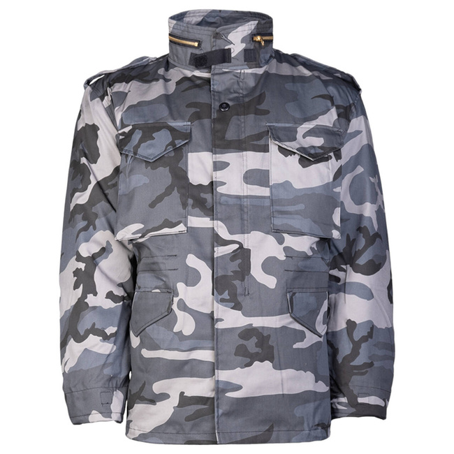 FIELD JACKET WITH LINER M65 - US STYLE - Mil-Tec® - DARK CAMO